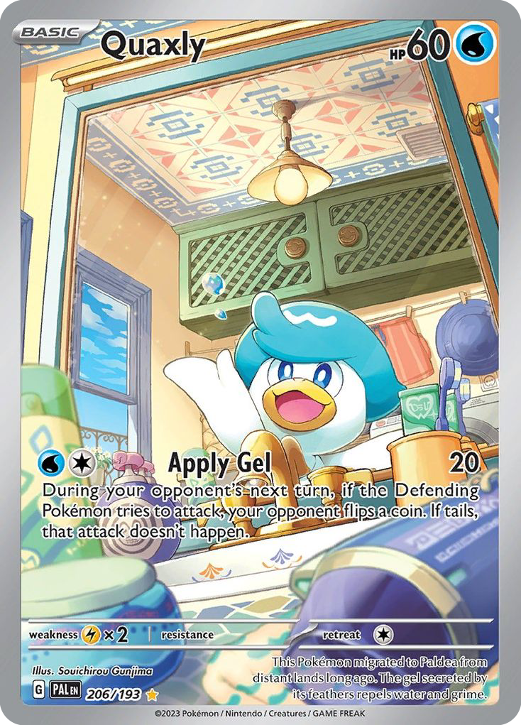 Quaxly #206 Paldea Evolved