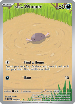 Paldean Wooper #221 Paldea Evolved