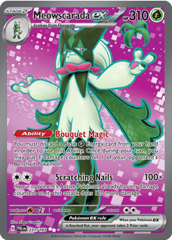 Meowscarada ex #231 Paldea Evolved