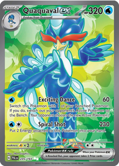 Quaquaval ex #235 Paldea Evolved