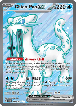 Chien-Pao ex #236 Paldea Evolved