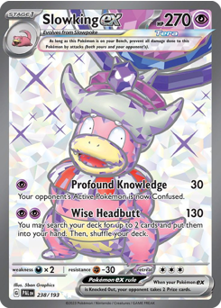 Slowking ex #238 Paldea Evolved