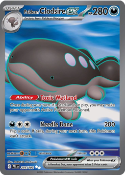 Paldean Clodsire ex #244 Paldea Evolved