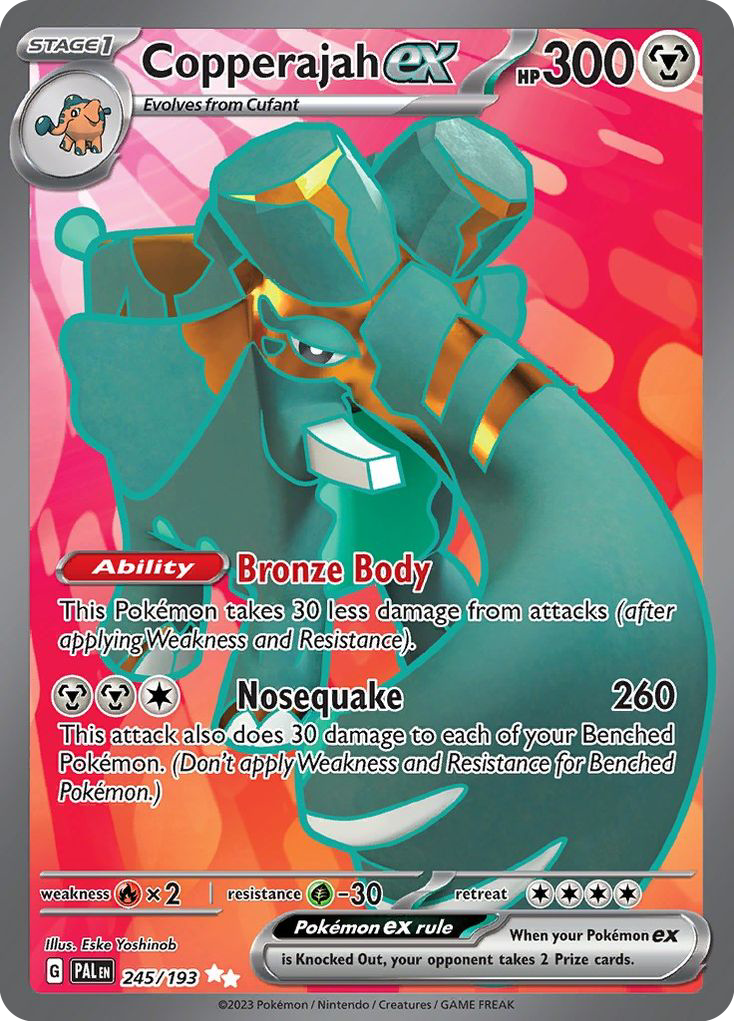 Copperajah ex #245 Paldea Evolved