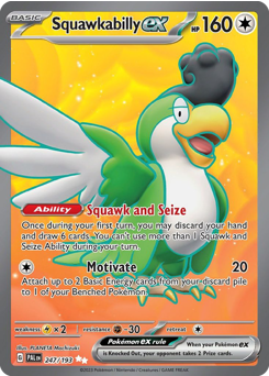 Squawkabilly ex #247 PSA 10