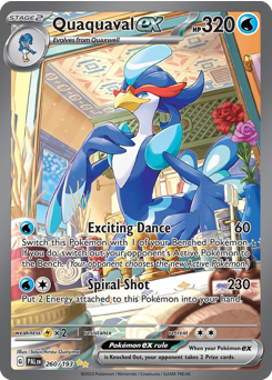 Quaquaval ex #260 Paldea Evolved