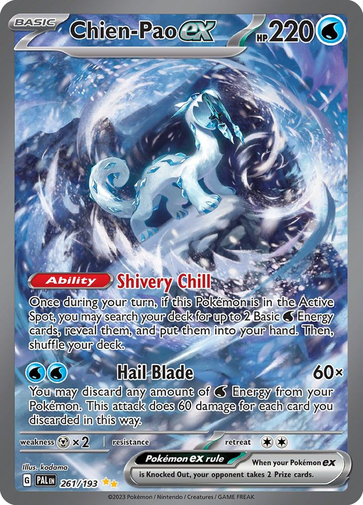 Chien-Pao ex #261 Paldea Evolved