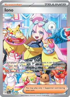 Iono #269 Paldea Evolved