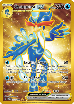Quaquaval ex #273 Paldea Evolved