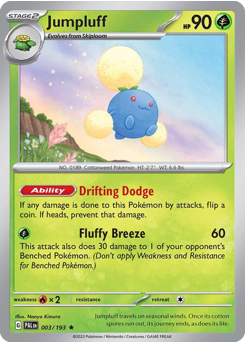 Jumpluff #3 Paldea Evolved