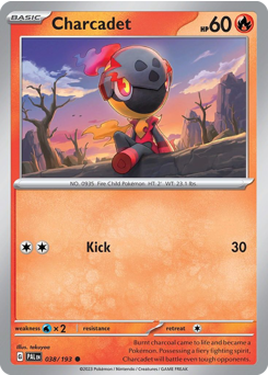 Charcadet Paldea Evolved
