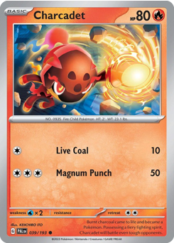 Charcadet Paldea Evolved