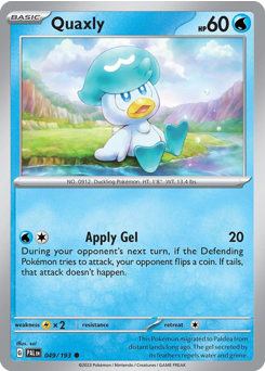 Quaxly #49 Paldea Evolved