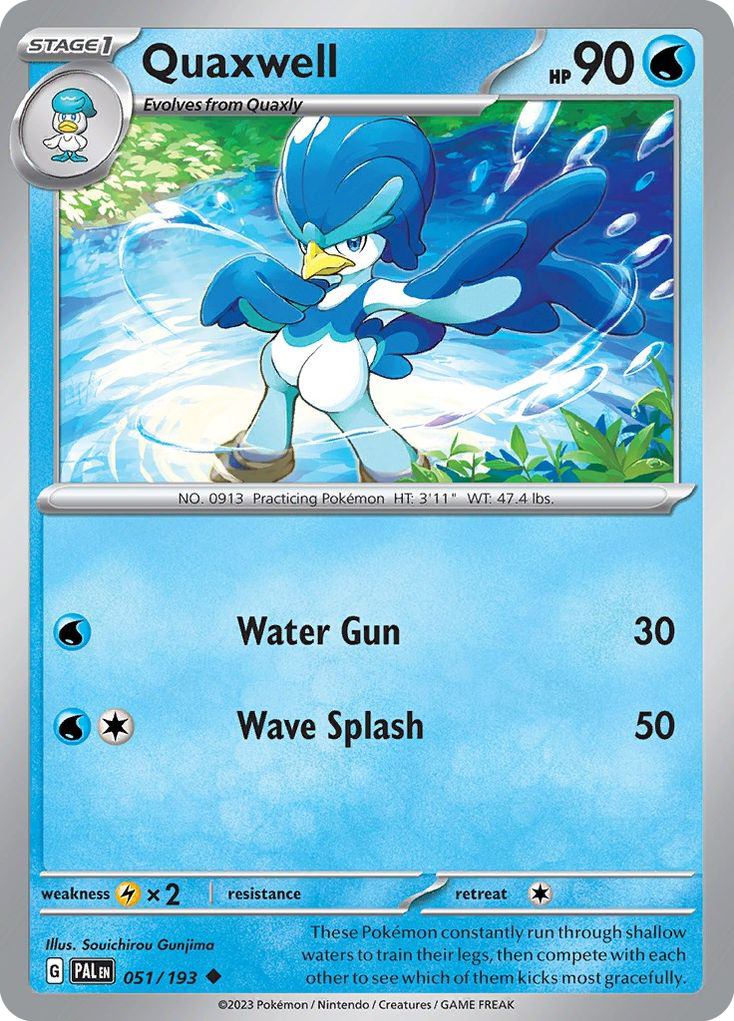 Quaxwell #51 Paldea Evolved