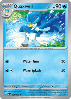 Quaxwell #51 Paldea Evolved