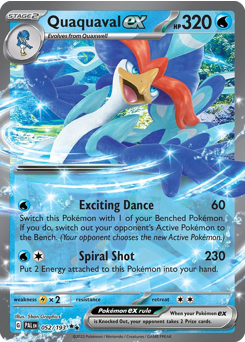 Quaquaval ex #52 Paldea Evolved