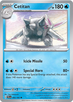 Cetitan #55 Paldea Evolved