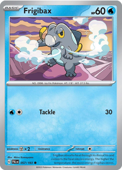 Frigibax #57 Paldea Evolved