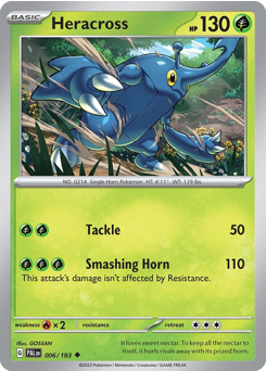Heracross #6 Paldea Evolved