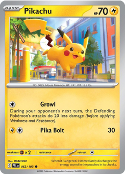 Pikachu #62 PSA 10
