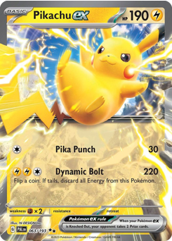 Pikachu ex #63 PSA 10