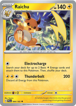 Raichu #64 PSA 10