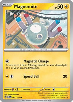 Magnemite Paldea Evolved #65