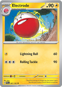 Electrode #67 Paldea Evolved