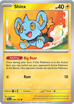 Shinx #68 Paldea Evolved