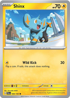 Shinx #69 Paldea Evolved
