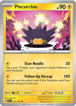 Pincurchin #73 Paldea Evolved