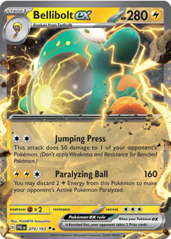 Bellibolt ex #79 PSA 10