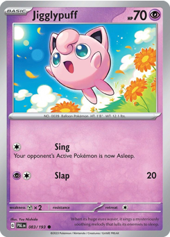 Jigglypuff #83 Paldea Evolved