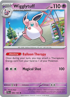 Wigglytuff #84 Paldea Evolved