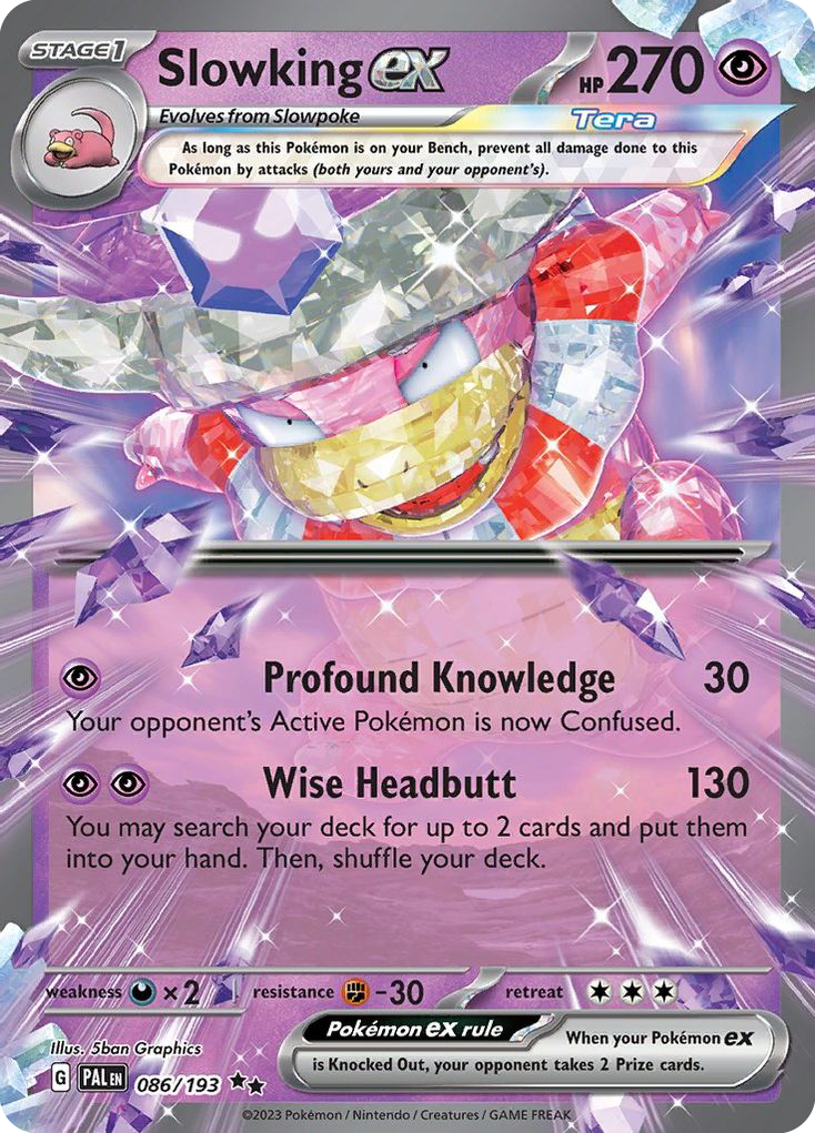 Slowking ex #86 Paldea Evolved