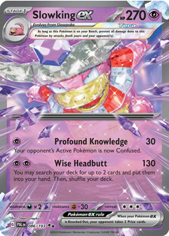 Slowking ex #86 Paldea Evolved