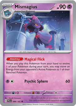 Mismagius #88 Paldea Evolved