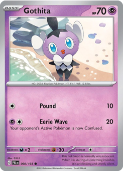 Gothita #90 Paldea Evolved