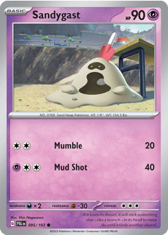 Sandygast #95 Paldea Evolved