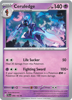 Ceruledge #98 Paldea Evolved