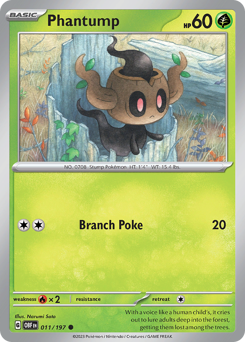 Phantump #11 Obsidian Flames