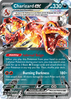 Charizard ex #125 Obsidian Flames