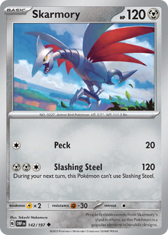Skarmory #142 Obsidian Flames