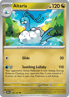 Altaria #160 Obsidian Flames