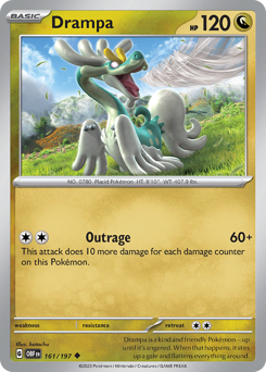 Drampa #161 Obsidian Flames