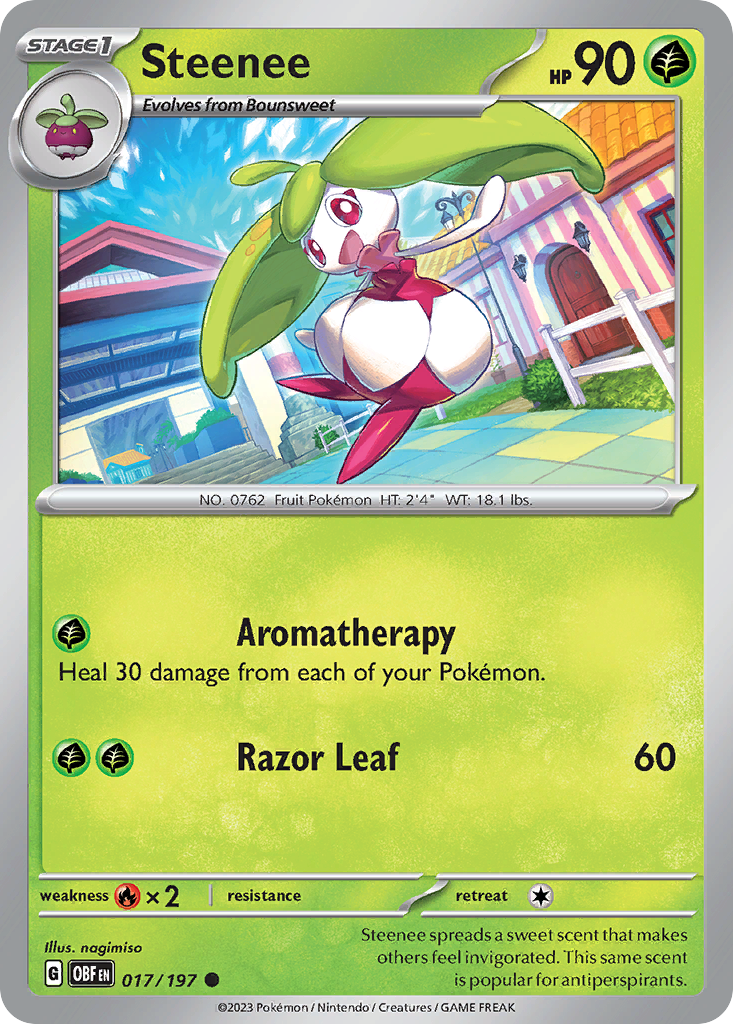 Steenee #17 Obsidian Flames