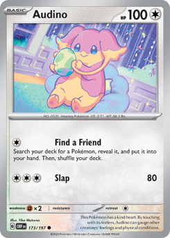 Audino #173 Obsidian Flames
