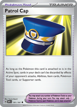 Patrol Cap #191 Obsidian Flames