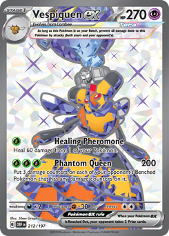 Vespiquen ex #212 Obsidian Flames