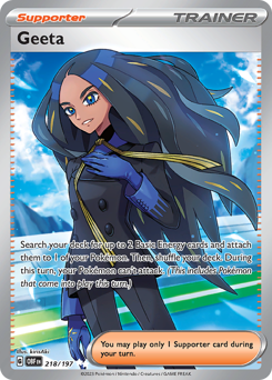 Geeta #218 Obsidian Flames